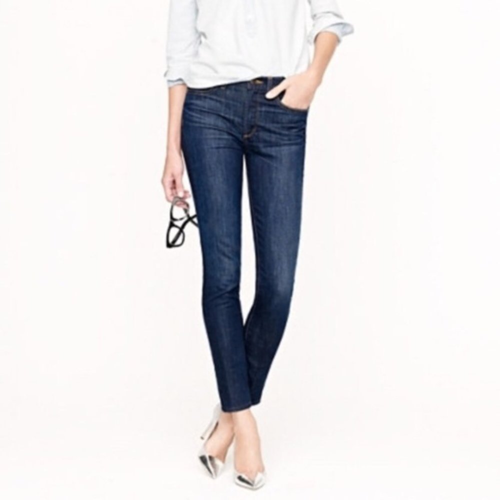 Size 28x30 J. Crew Toothpick Skinny Indigo Jeans